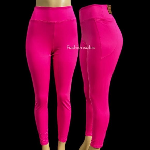 Victoria’s Secret Pink Active Soft Ultimate high Waist Full Length V leggings XL - Picture 3 of 5